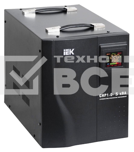 Стабилизатор напряжения Iek IVS20-1-05000 серии HOME 5 кВА (СНР1-0-5) IEK