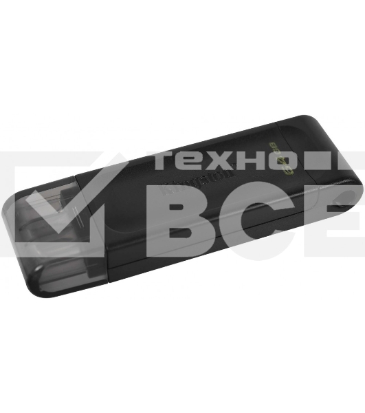 Флеш диск Kingston 64Gb DataTraveler DT70 <DT70/64GB>, USB-C 3.2 Gen 1