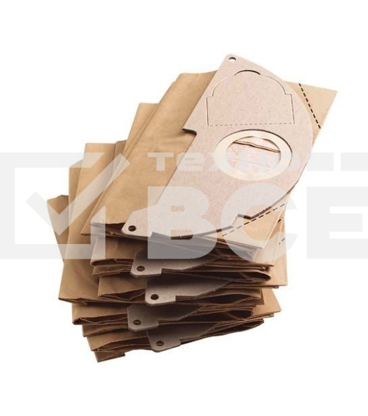 Мешок Karcher 69043220  бумажные фильтр-мешки 5 шт (а 2054/wd 2 200)