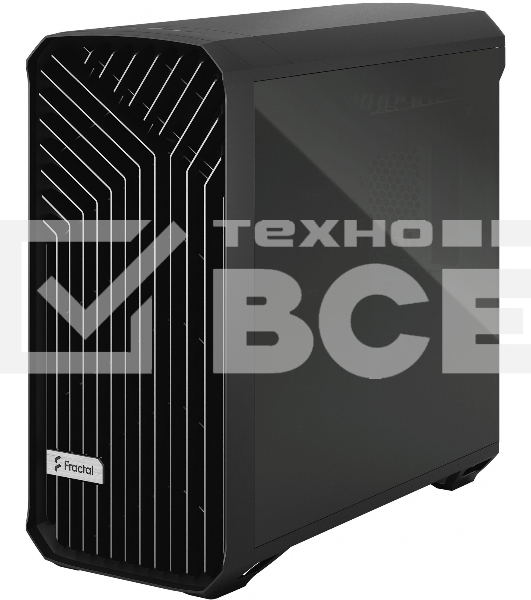 Компьютерный корпус Fractal Design Torrent Black TG Light Tint/E-ATX, TG, 2x3.5, 4x2.5, 7xPCI, 1xUSB-C, 2xUSB3.0/2x180mm, 3x140mm fans inc./FD-C-TOR1A-01