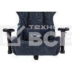 Кресло игровое Бюрократ VIKING KNIGHT LT27 FABRIC синий крестовина металл/пластик, фото54