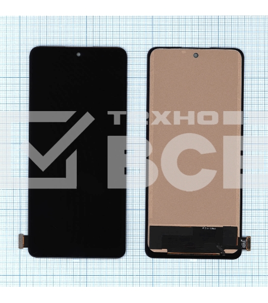 Дисплей для Xiaomi Redmi Note 11 Pro TFT черный