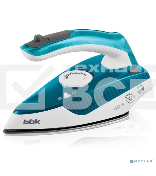 Утюг BBK ISE-1600 бирюзовый /Corp