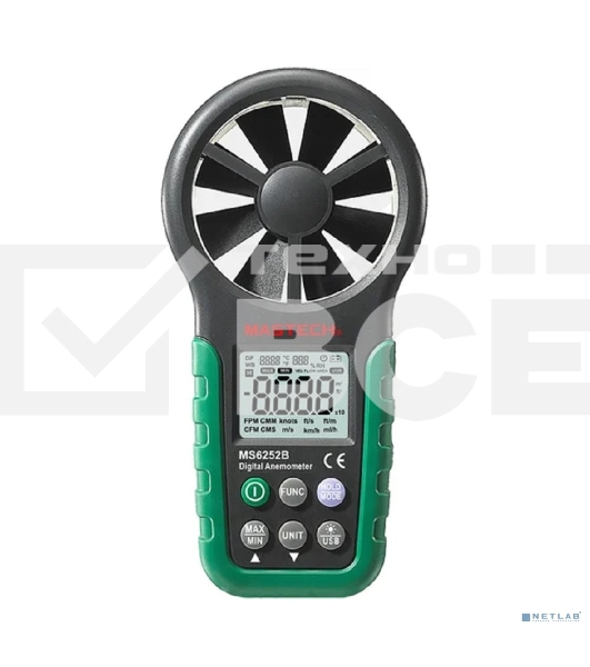 Цифровой анемометр MS6252B MASTECH