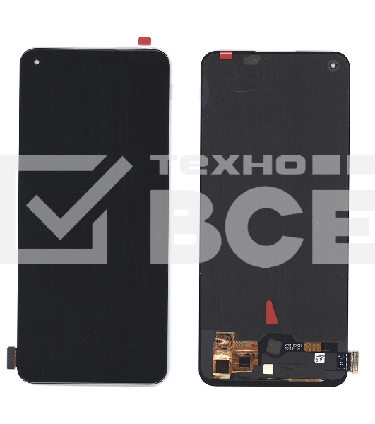 Дисплей для OPPO Reno 8T 4G (CPH2481) в сборе с тачскрином OLED черный