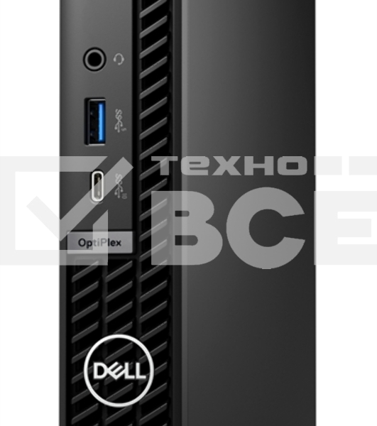 Неттоп Dell Optiplex 7020 MFF Core i3-14100T, 8GB, 512GB SSD, Intel UHD Graphics 770, WLAN + BT, KB ENG, Mouse, Windows 11 Pro (Multilang), 2YW