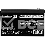 Батарея ExeGate EP129858RUS DTM 1207/EXG1270 (12V 7Ah) клеммы F2, фото10