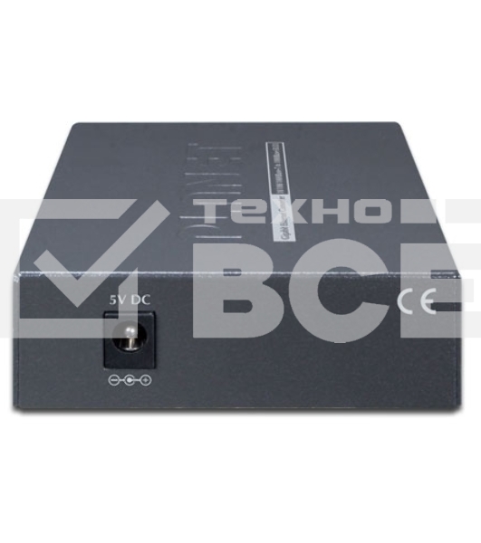 Медиа конвертер GST-805A 10/100/1000Base-T to 1000Base-LX/SX(mini-GBIC, SFP) Smart Media Converter-distance depends on SFP module