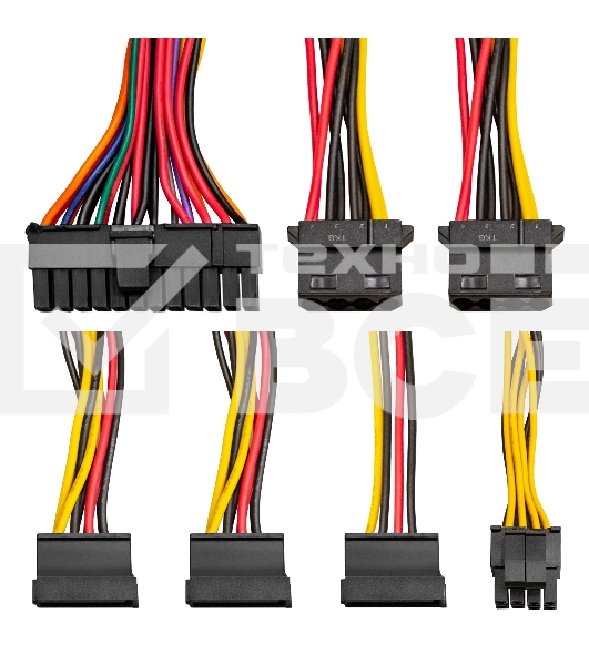 Блок питания серверный ExeGate EX264621RUS 250W ExeGate (ServerPRO-1U-F250S), унив. для Flex1U, 24pin, 4pin,3xSATA, 2xIDE