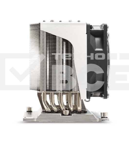 Кулер для процессора ExeGate ESNK-P0070APS4.PWM.4U.3647.Cu серебристый, 92 мм, алюминий/медь, 3800 об/мин, 44 дБ, 4 pin, 205 Вт, 125.5 мм