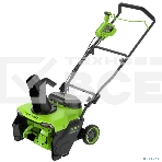 Снегоуборщик аккумуляторный Greenworks GD40STX2 40V, 51 см, бесщеточный, без АКБ и ЗУ 2603407, фото 1