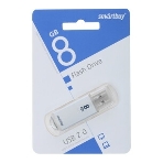Флешка USB Smartbuy 8 Gb USB <USB 2.0> Smartbuy V-Cut серебристый(SB8 GbVC-S), фото5