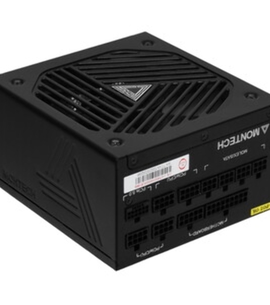 Блок питания Montech ATX 1200W TITAN GOLD Gen.5, 1200 Вт, 80 PLUS GOLD, 135 мм, модульный, черный