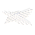 Потолочный светодиодный светильник Ambrella light FL6261 WH белый 130W 3000K-6400K 810*810*130 (ПДУ ИК), фото8