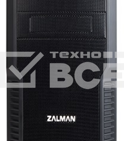 Компьютерный корпус Zalman Z3 черный без БП ATX 1x120mm 2xUSB2.0 1xUSB3.0 audio bott PSU