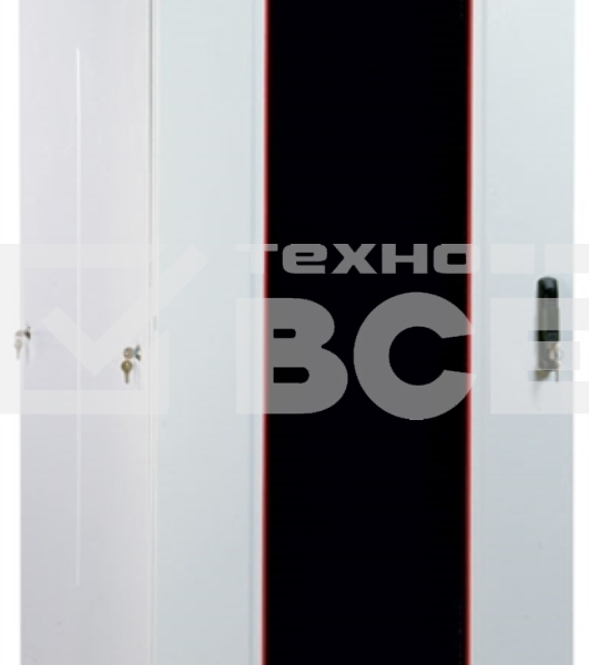Шкаф коммутационный ЦМО ШТК-М-42.8.8-1ААА 42U 800x820мм пер.дв.стекл задн.дв.стал.лист 2 бок.пан. направл.под закл.гайки 500кг серый