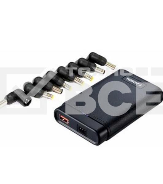 Универсальный БП для ноутбуков AСD NB895-90, 90вт макс., 15-20В, USB QC3.0, 9 коннекторов (вклюячая Lenovo прямоугольный) RTL