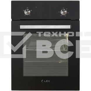 Духовой шкаф Электрический Lex EDM 4540 BL черный, встраиваемый