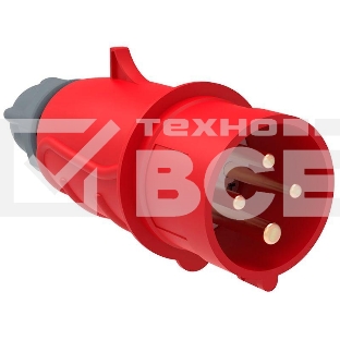 Вилка переносная Iek PSN02-016-4 ССИ-014 16А-6ч/380-415В 3Р + РЕ IP44 MAGNUM ИЭК