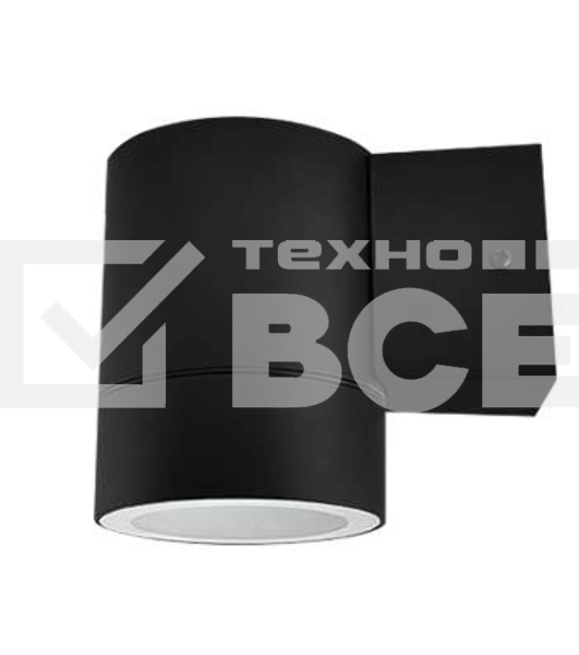 Светильник светодиодный GX53S-1B-ЦИЛИНДР GX53 IP65 230В уличный односторон. подсветка черн. IN HOME 4690612023519