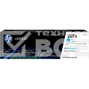 Картридж лазерный HP 207X лазерный голубой (2450 стр)