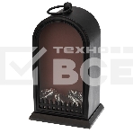 Светодиодный камин Neon-night 'Фьюжн' с эффектом живого огня 14,7x11,7x25 см, батарейки 2хС (не в комплекте) USB, черный, фото4