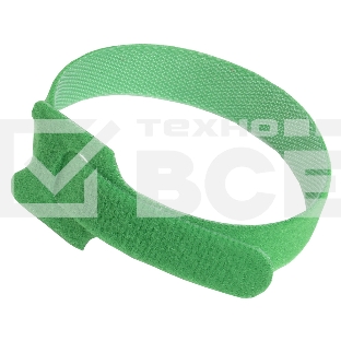 Хомут-липучка ITK HKVG-W14-L210 210x14мм (упак:100шт) полиамид внешний (-40/+80) зеленый