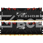 Оперативная память Kingston 16GB 4000MHz DDR4 CL19 DIMM (Kit of 2) FURY Renegade RGB, фото3