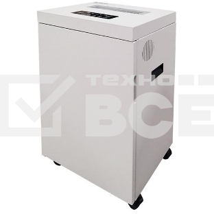 Шредер Office Kit S500 (2х15) белый (секр.P-5)/фрагменты/17лист./50лтр./скрепки/скобы/пл.карты/CD