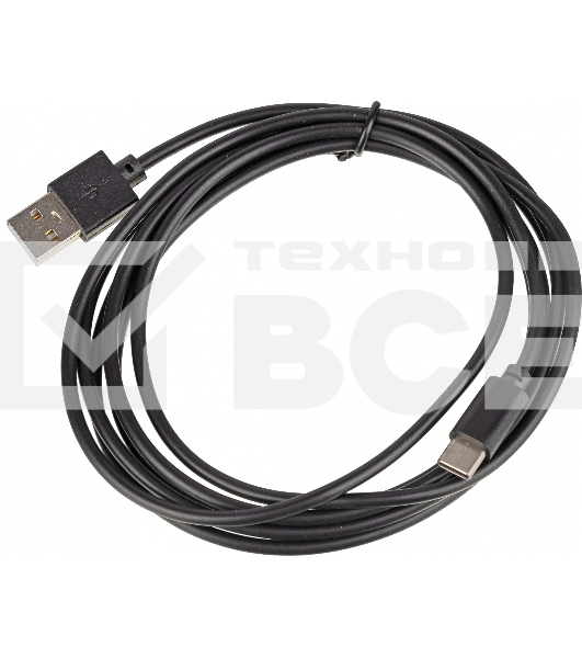 Кабель USB (m)-USB Type-C (m) 2м черный