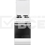 Плита электрическая Hansa FCEW54109 белый, конфорок 4 шт, духовка 65 л, 50 см x 85 см x 60 см, фото3