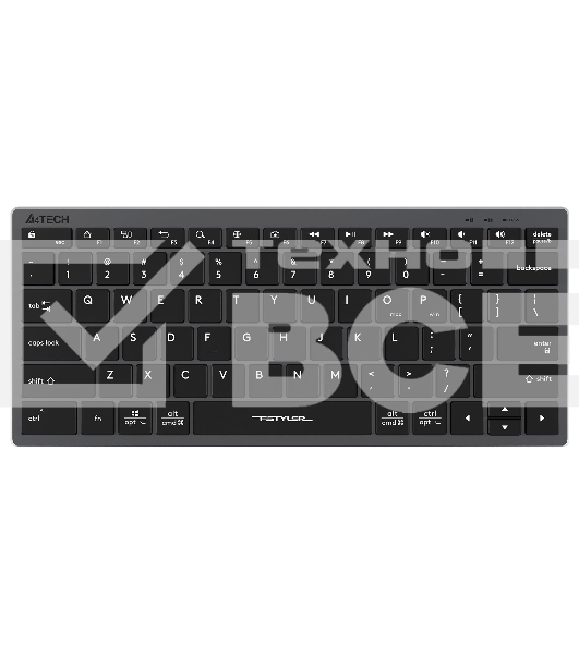 Клавиатура A4Tech Fstyler FX51 проводная, USB, серый