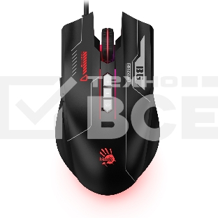 Мышь проводная A4Tech Bloody ES7 черный, 6000 dpi, USB, кнопки - 8