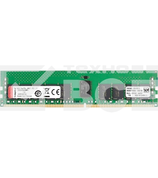 Оперативная память Kingston Server Premier, DDR4, 32GB (1x32GB), 3200MHz, CL22, ECC, RDIMM