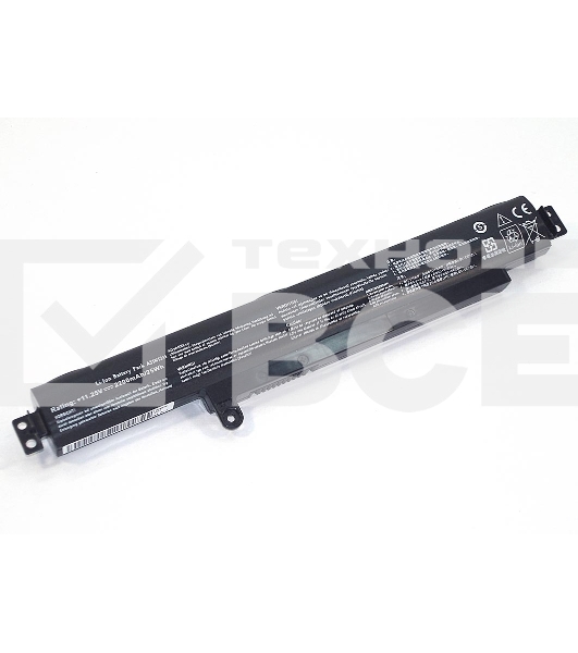 Аккумуляторная батарея для ноутбука Asus X102BA 11.25V 2600mAh OEM черный