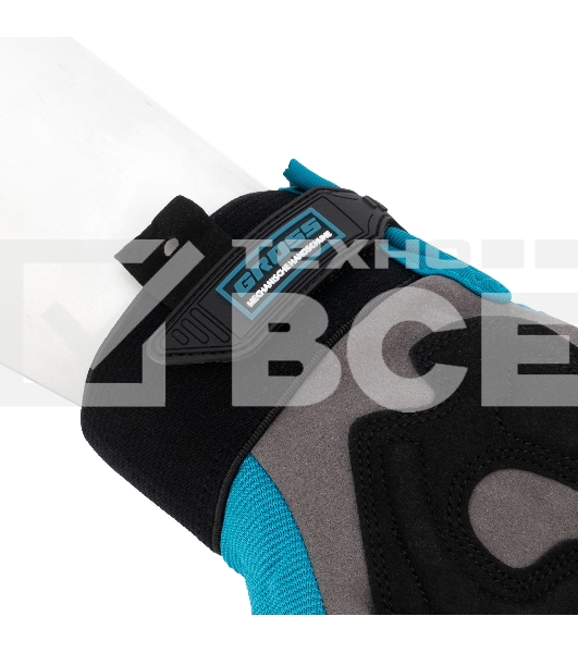 Перчатки универсальные комбинированные Gross с защитными накладками, STYLISH, размер L (9)