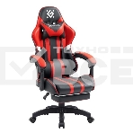Кресло игровое Defender Colran черный/красный, класс 4, PU, подножка, фото5