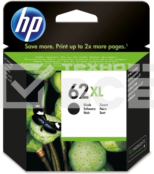 Картридж струйный HP 62XL C2P05AE черный (600стр.) для HP HP OfficeJet 200