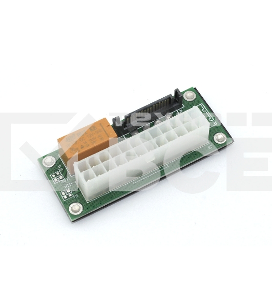 Переходная плата для подключения питания HDD SATA к отдельному блоку питания