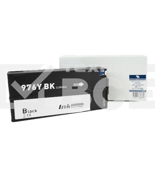 Струйный картридж NVPrint 976YC (NV-L0S20YC) черный для HP PageWide P55250/P57750dw MFP Managed (21000 стр) совместимый