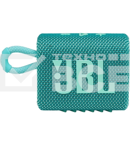 Портативная акустика JBL GO 3, бирюзовый
