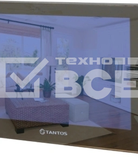 Видеодомофон Tantos Prime SD Mirror черный