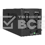 Источник бесперебойного питания ExeGate Smart LB-2000.LCD.AVR.8C13 (2000VA/1200W, цветной LCD, AVR, 8 хC13, батарея 12V 9Ah - 2 шт., металлический корпус, Black), фото6