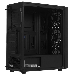 Компьютерный корпус Miditower ExeGate EVO-8243-EVO800 (ATX, БП EVO800RGb с вент. 12 см, 2хUSB+1хUSB 3.0, черный, 3 вент. с RGb подсветкой, боковая панель - закаленное стекло), фото13