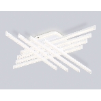 Потолочный светодиодный светильник Ambrella light FL6261 WH белый 130W 3000K-6400K 810*810*130 (ПДУ ИК), фото7