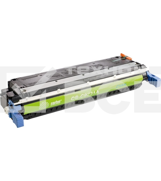 Картридж лазерный Cactus CS-C9731A голубой (12000 стр.) для HP Color LaserJet 5500/5550