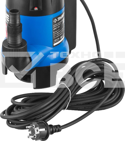 Насос ЗУБР НПГ-Т7-550 т7 аквасенсор погружн дренаж. для грязн водыd частиц до 35мм 550Вт датчик ур