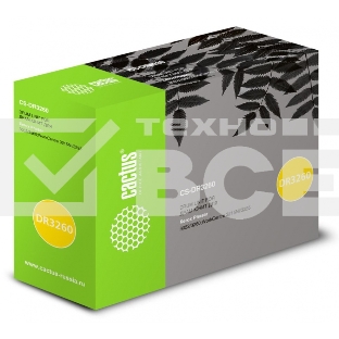 Фотобарабан Cactus 101R00474 CS-DR3260 черный (10000стр.) для Xerox PH 3052/3260;WC 3215/3225