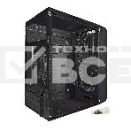 Компьютерный корпус Exegate EX283125RUS  Minitower ExeGate BAA-108 Black, mATX, <AAA400, 80mm>, 2*USB, Audio, фото4