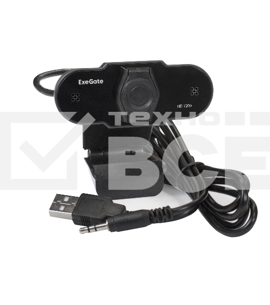 Веб-камера ExeGate EX287386RUS BlackView C525 HD Tripod (матрица 1/3